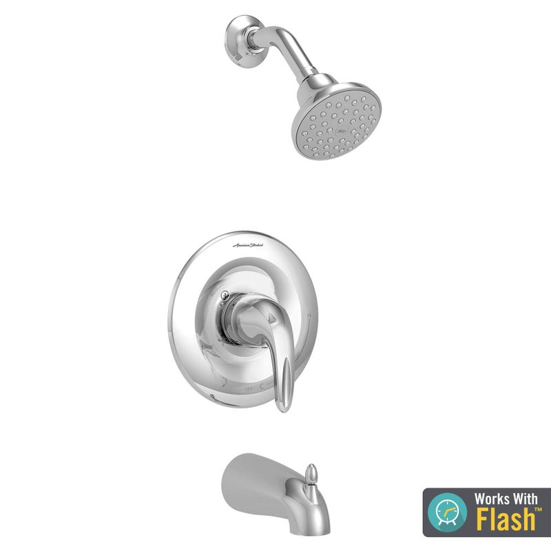American Standard TU385508.002 Reliant 3 Tub Trim Kit with Water-Saving Shower Head and Cartridge, Polished Chrome - Image 3